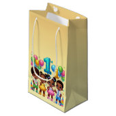 Eerste verjaardagsfeestje voor Kleine Sterren Klein Cadeauzakje (Voorkant Gekanteld)