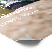 Eerste Verjaardagsfoto Milestone Poster (Hoek)