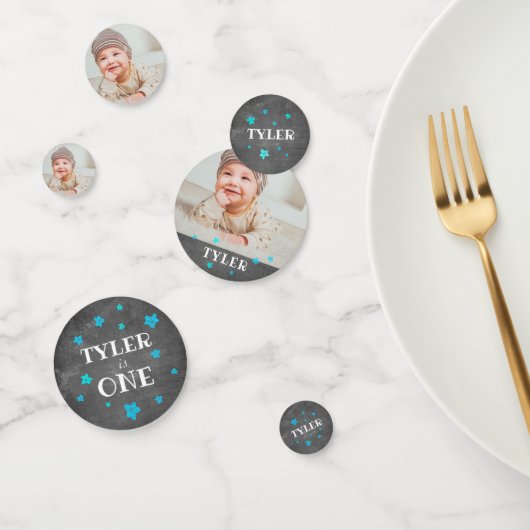 Eerste verjaardagsfotografie Verjaardagsfeest Confetti (Groep)