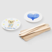 Eerste verjaardagsjongensfeestje handwaaier (Niet-gemonteerd)