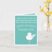 Eerste verjaardagskaart kaart (Gele Bloem)