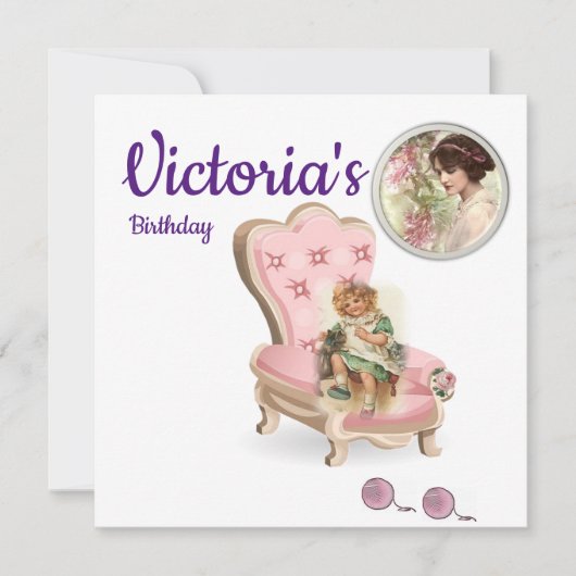 Eerste verjaardagskaart uitnodiging Wild One (Voorkant)