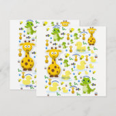 Eerste verjaardagskaart 'Wild One' Kaart (Voorkant / Achterkant)