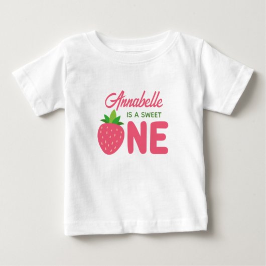 Eerste verjaardagsshirt Berry Zoet (Voorkant)