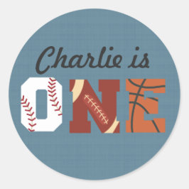 Eerste verjaardagssporten, Classic Ronde Sticker