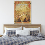 Eerste verschijning van William Shakespeare (1564- Canvas Afdruk (Insitu (Slaapkamer))