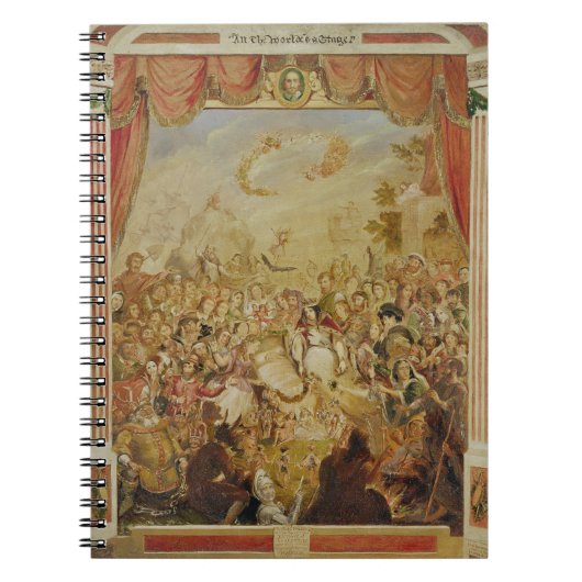 Eerste verschijning van William Shakespeare (1564- Notitieboek (Voorkant)