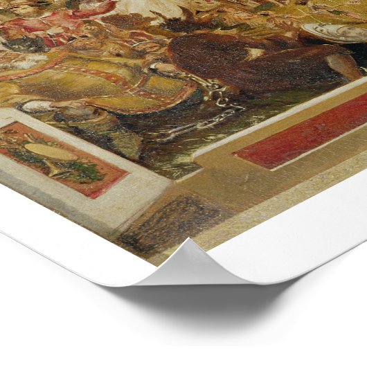 Eerste verschijning van William Shakespeare (1564- Poster (Hoek)