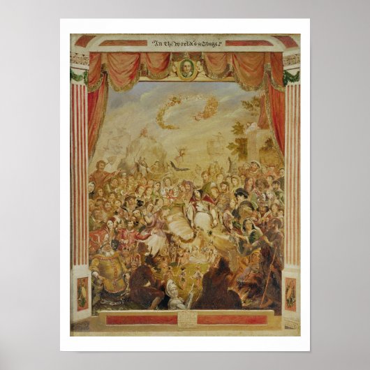 Eerste verschijning van William Shakespeare (1564- Poster (Voorkant)