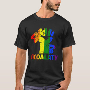 Eerste Verstoorde Sociale Rechtvaardigheid Gay Lgb T-shirt