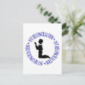 eerste verzoening - biecht briefkaart (Staand voorkant)