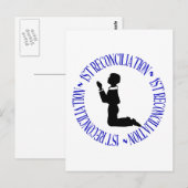 eerste verzoening - biecht briefkaart (Voorkant / Achterkant)