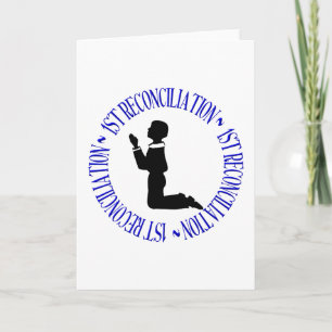 eerste verzoening - biecht kaart