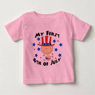 Eerste vierde juli van baby