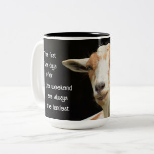 Eerste vijf dagen keramische Mok