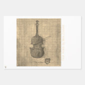 Eerste viool van Max Zaxster Papieren vellen (Voorkant 2)