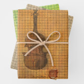 Eerste viool van Max Zaxster Papieren vellen (In situ)