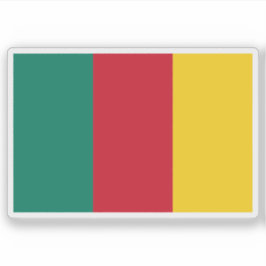 Eerste vlag van Kameroen (1960-1961) Sticker