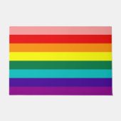 Eerste vlag voor regenboogpride deurmat (Voorkant)
