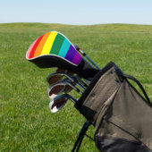 Eerste vlag voor regenboogpride golfheadcover (Insitu)