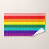 Eerste vlag voor regenboogpride handdoek (Handdoek)