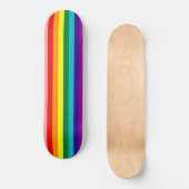 Eerste vlag voor regenboogpride persoonlijk skateboard (Voorkant)