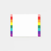 Eerste vlag voor regenboogpride post-it® notes (Voorkant)