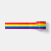 Eerste vlag voor regenboogpride satijnen lint (Voorkant)