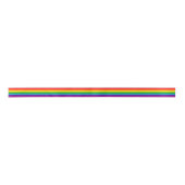 Eerste vlag voor regenboogpride satijnen lint (Voorkant)
