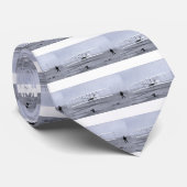 Eerste vliegtuig van de gebroeders Wright in 1903 Stropdas (Opgerold)