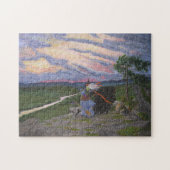 "Eerste vlucht!" Legpuzzel (Horizontaal)