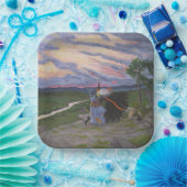 Eerste vlucht papieren bordje (Feest)