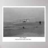 Eerste vlucht poster (Voorkant)