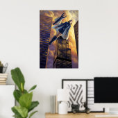 Eerste vlucht poster (Thuiskantoor)