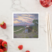 "Eerste vlucht!" Servet (Insitu)
