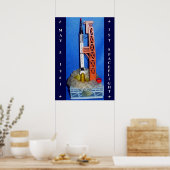 Eerste vluchtprint poster (Keuken)
