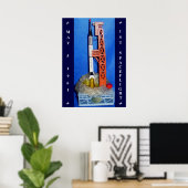 Eerste vluchtprint poster (Thuiskantoor)