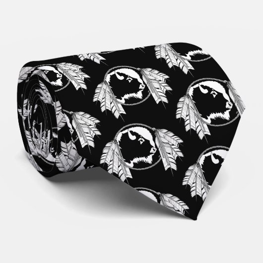 Eerste VN-pride Stropdas Native Wildlife Art Strop (Opgerold)