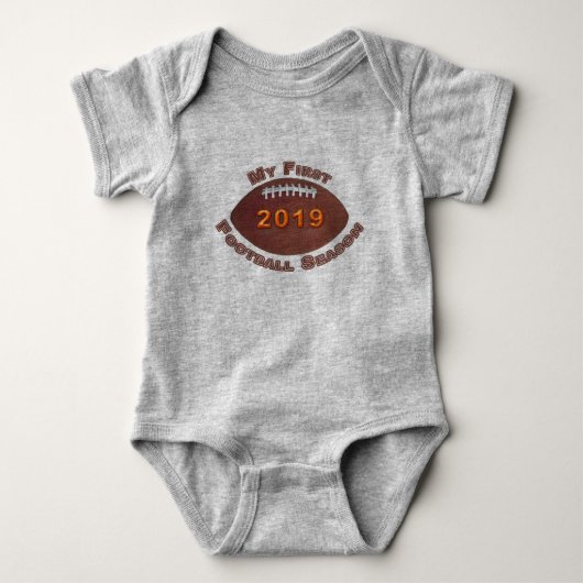 Eerste voetbalseizoen voor de baby romper (Voorkant)