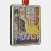 Eerste voetnoot metalen ornament (Rechts)