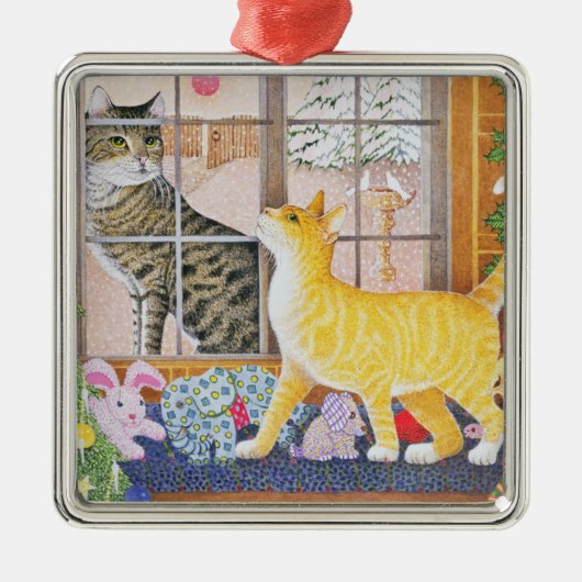 Eerste voetnoot metalen ornament (Voorkant)