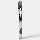 Eerste voetsporen in de verse sneeuw Case-Mate iPhone case (Achterkant / Links)