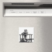 Eerste volledig geautomatiseerde loom magneet (Insitu (Vaatwasser))