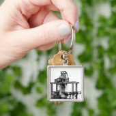 Eerste volledig geautomatiseerde loom sleutelhanger (Hand)