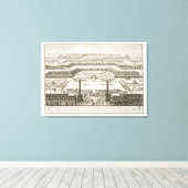 Eerste voorstel voor het Schonbrunn-paleis in Wene Canvas Afdruk (Insitu (Houten vloer))