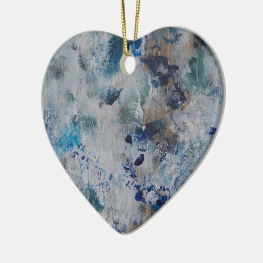 Eerste vorst keramisch ornament (Links)