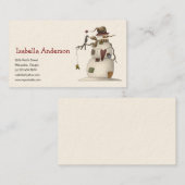 Eerste vorst ・ Snowman & Crow Visitekaartje (Voorkant / Achterkant)