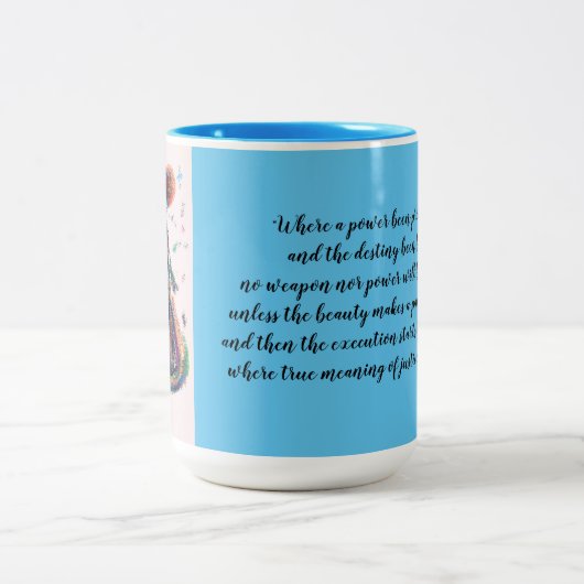 eerste vrouw in de mok (Center)