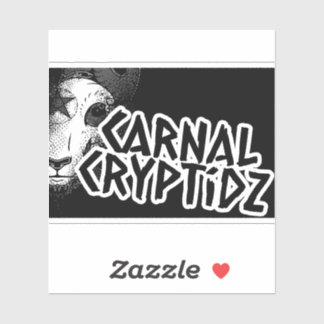 Eerste waarnemingen Carnal Cryptidz Sticker