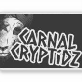 Eerste waarnemingen Carnal Cryptidz Sticker (Voorkant)